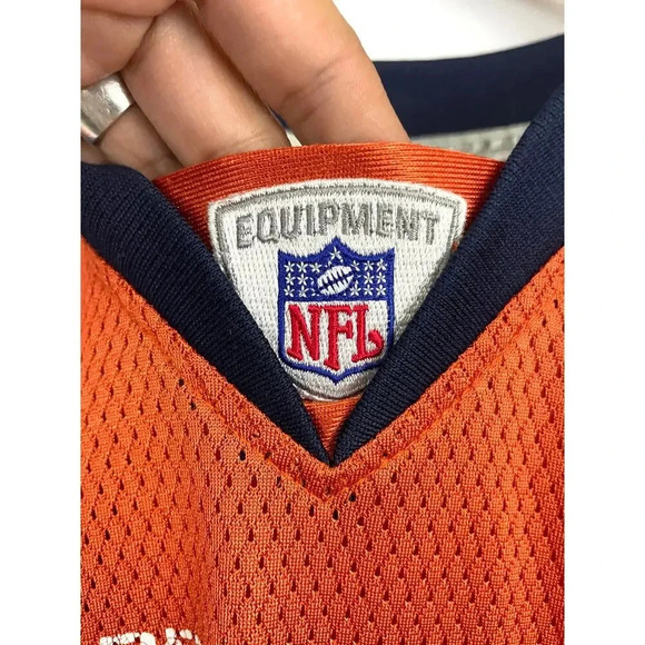 Denver Broncos NFL Reebok Football Jersey #26 LARGE Men's Mike Bell - Picture 9 of 9